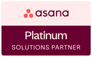 Selo Asana Platinum Solutions Partner